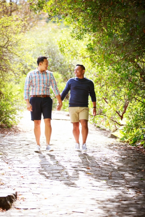 Botanic Park Gay Engagement Tilden Park