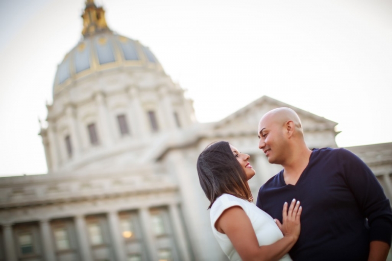 SF City Hall engagement