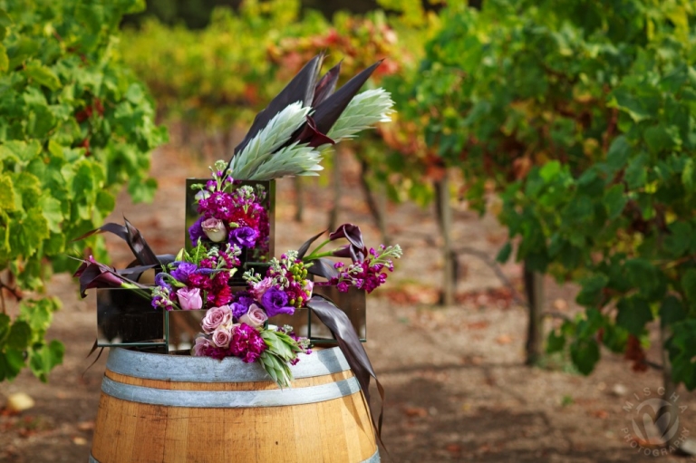 floral barrel