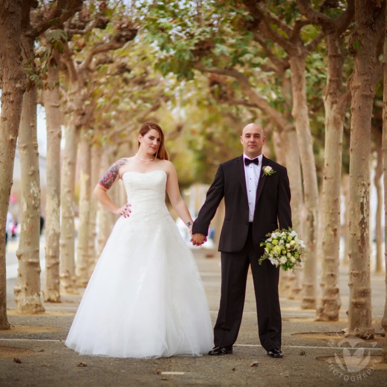 Bride & Groom seriously 