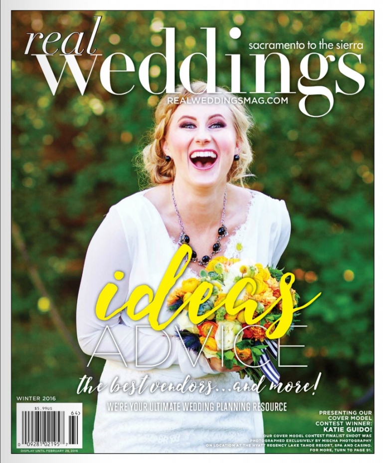 Real Weddings magazine cover