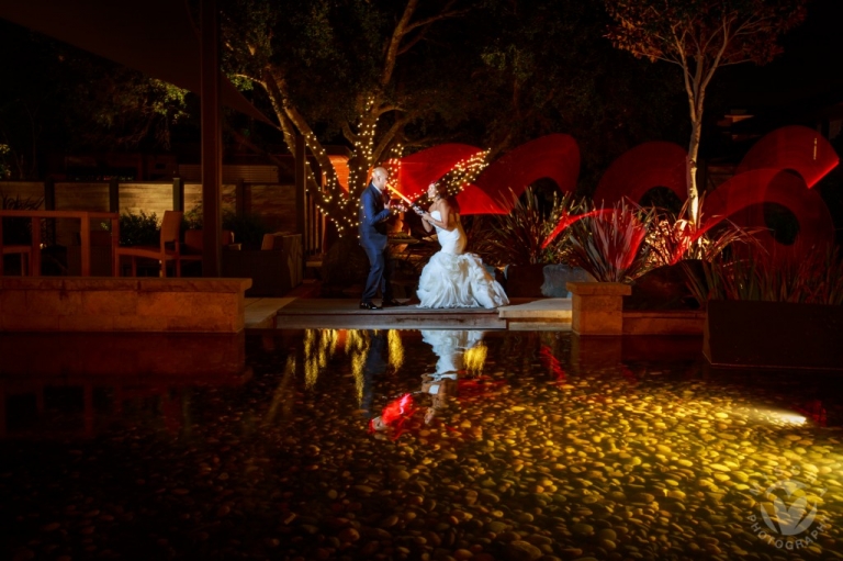 Star Wars wedding photo