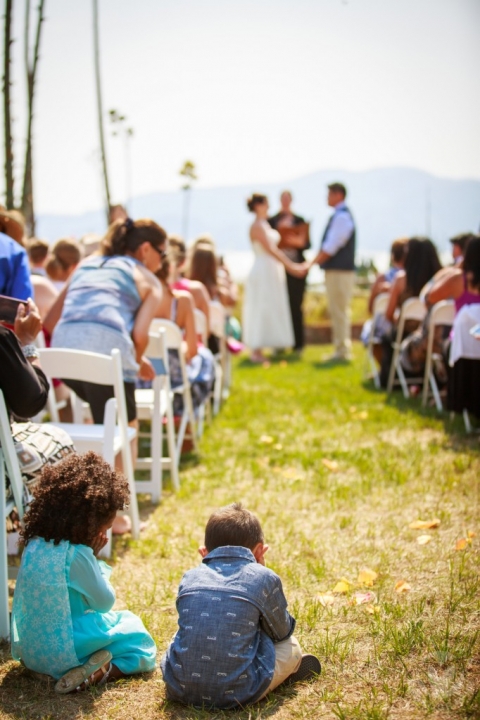 Angel Island wedding couple