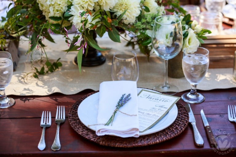 carmel ranch place setting