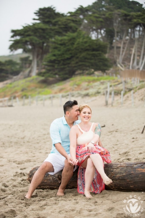 Baker Beach engagement session 