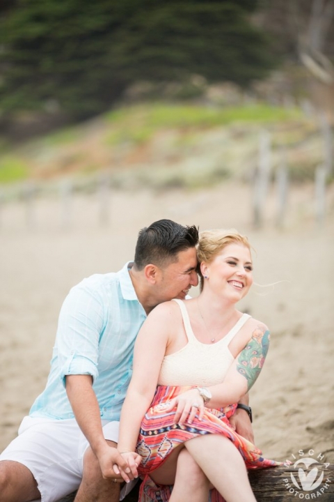 Baker Beach engagement session 