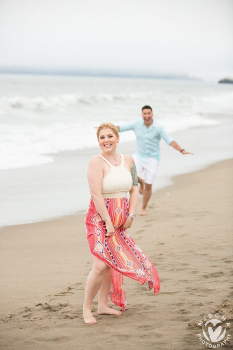 Baker Beach engagement session 