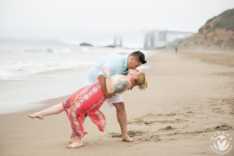 Baker Beach engagement session 