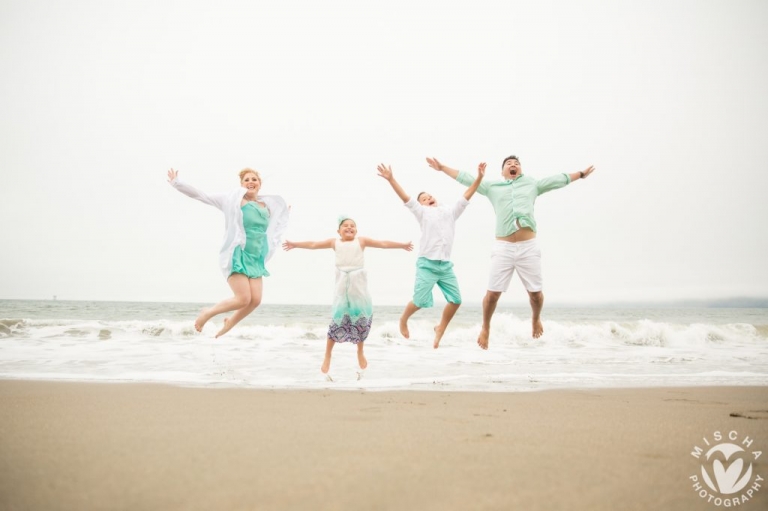 Baker Beach family portraits