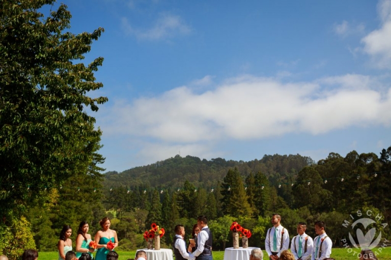 emotional same-sex wedding