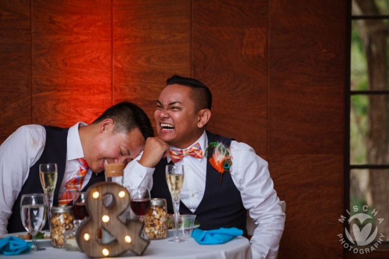 emotional same-sex wedding