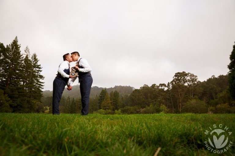 emotional same-sex wedding