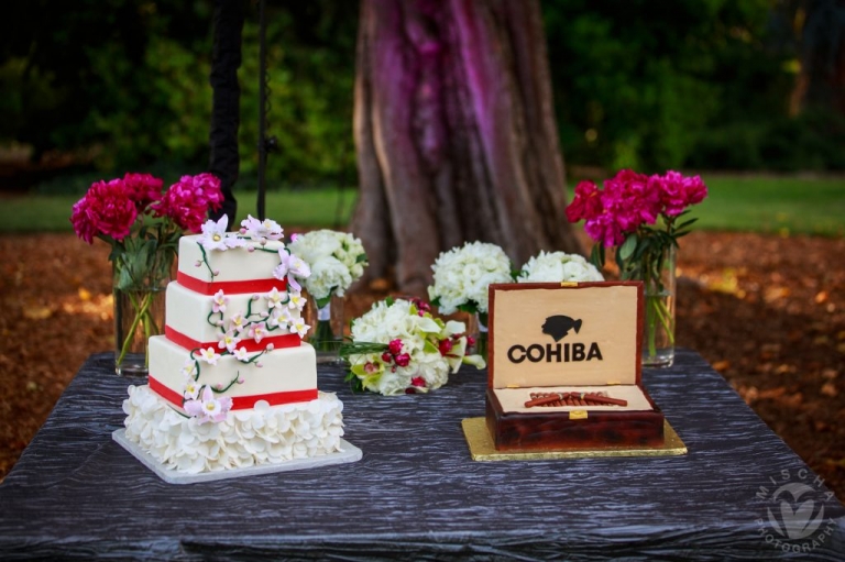 wedding & groom's cake