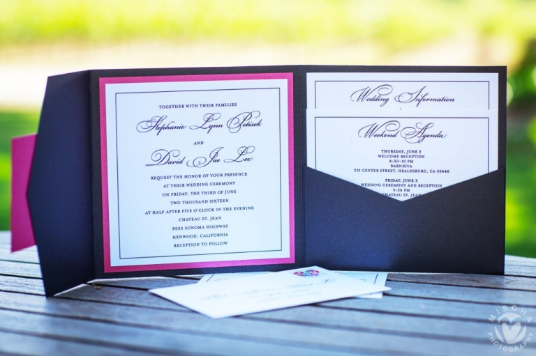 wedding Invitations: Vivian Jade, Houston, TX