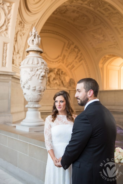 City hall wedding