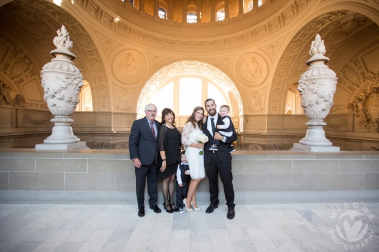 City hall wedding