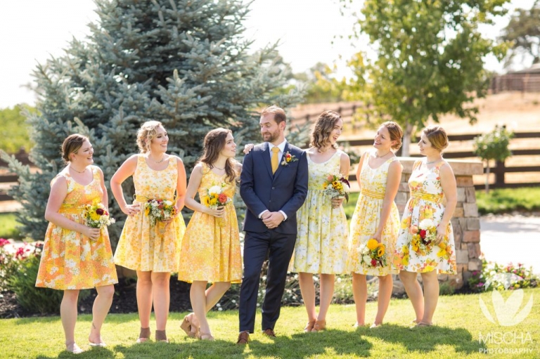 Rustic California wedding