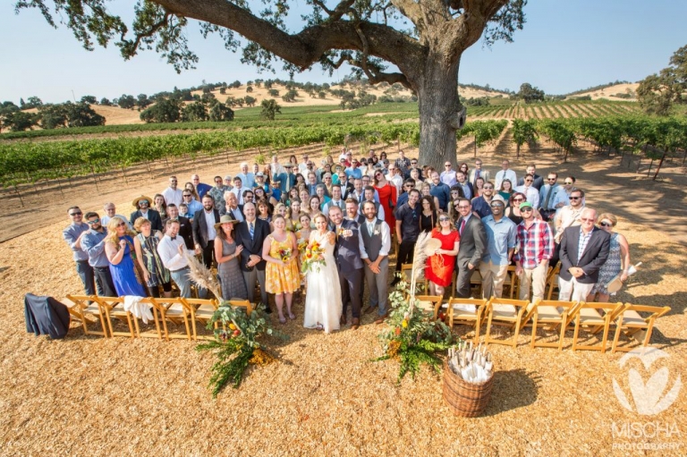 Rancho Victoria Vineyard wedding