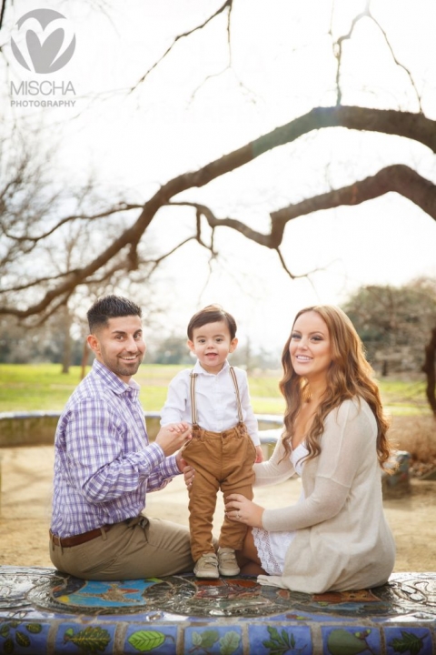 Sacramento family engagement portrait