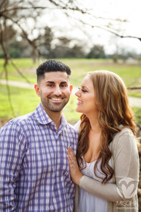 Sacramento engagement portrait