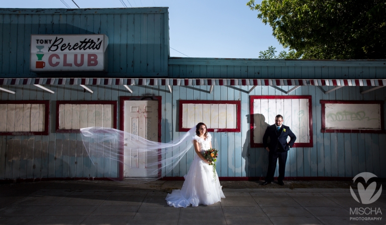 Small Sacramento wedding