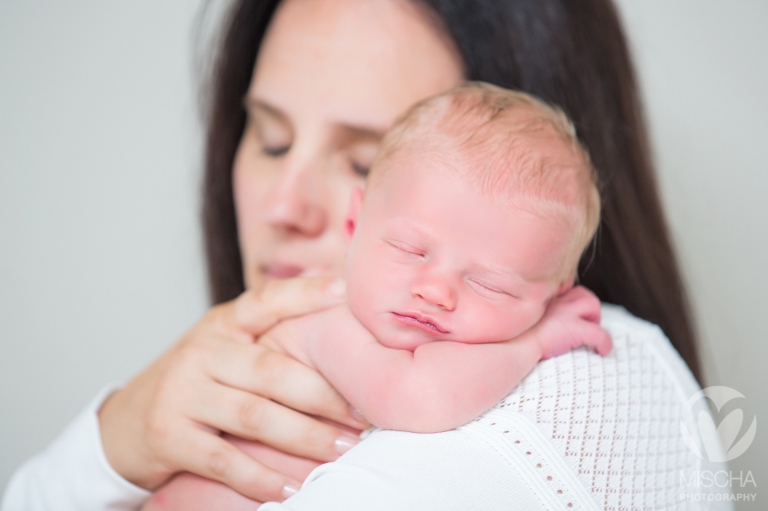 newborn photography mother and son 