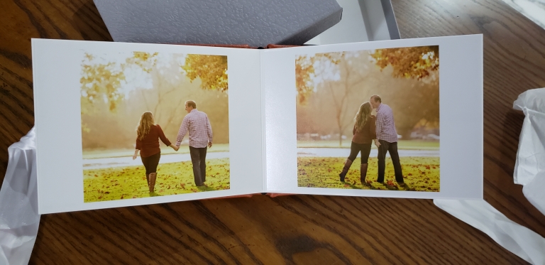 Brag book sample