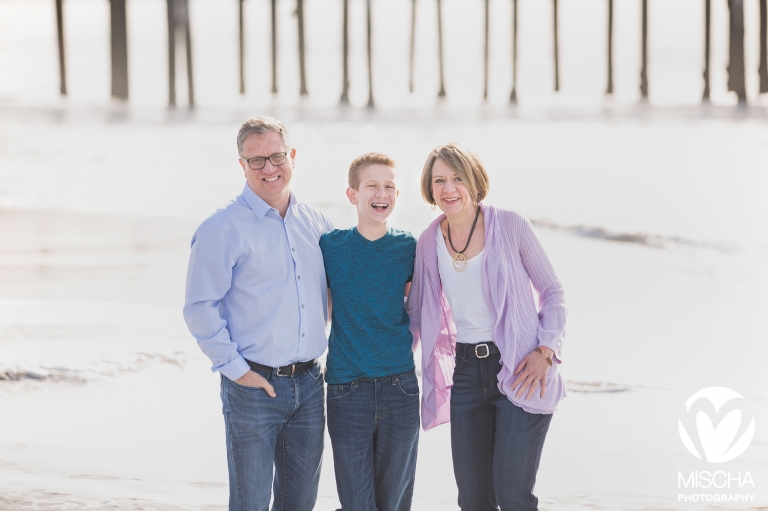 Family beach portraits