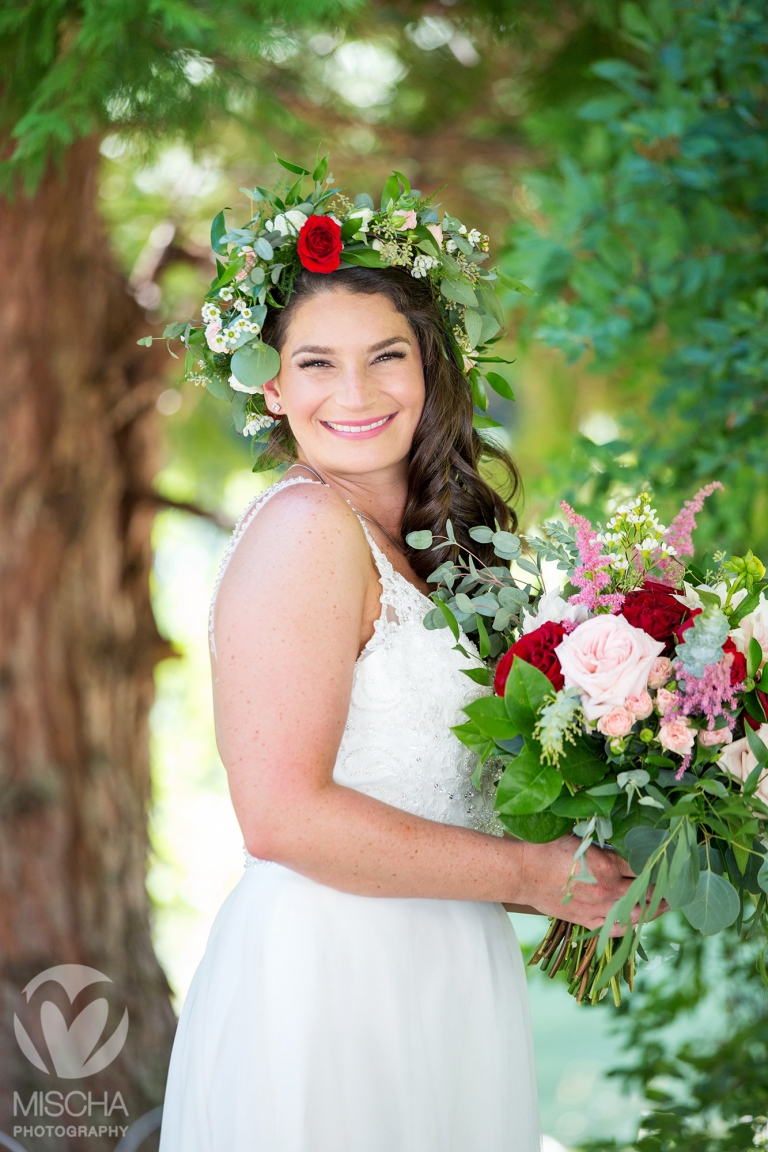 Outdoor river wedding