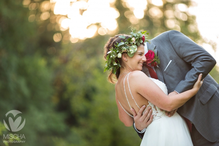 outdoor river wedding