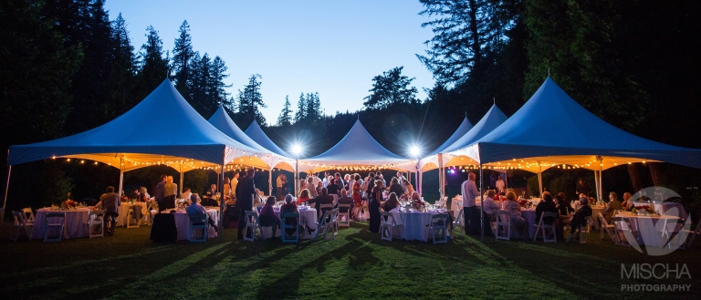 outdoor river wedding